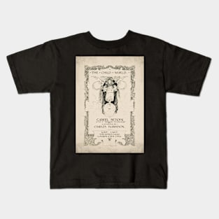 Old book cover - The child world - 1896 - Kids T-Shirt